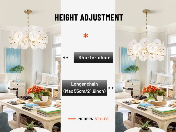 Modern Luxury Metal Creative Elegant Pendant Light DS-SQ21